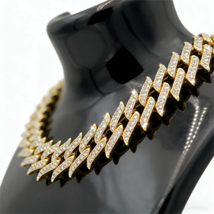 Iced Out Hip Hop Halskjede