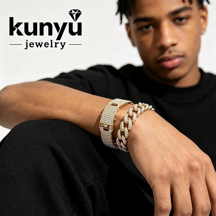 Oversized Hip Hop armbånd